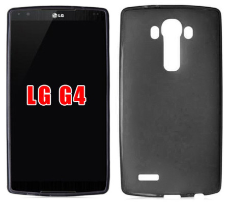 Силиконови гърбове Силиконови гърбове за LG Силиконов гръб ТПУ мат за LG G4 черен